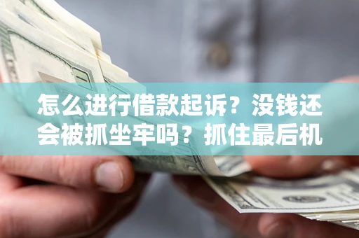 北京怎么进行借款起诉？没钱还会被抓坐牢吗？抓住最后机会！