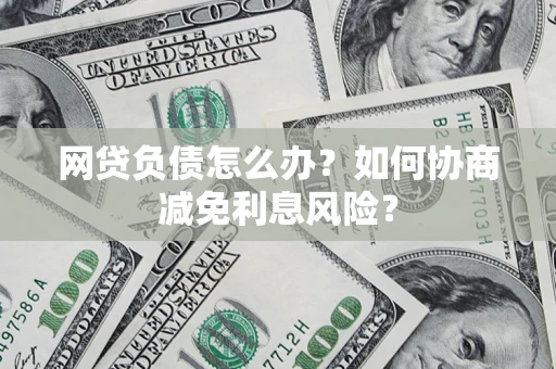 北京网贷负债怎么办？如何协商减免利息风险？