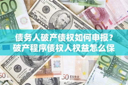 北京债务人破产债权如何申报？破产程序债权人权益怎么保障？
