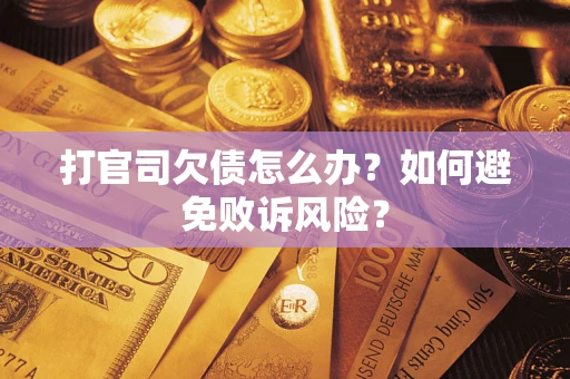 北京打官司欠债怎么办？如何避免败诉风险？