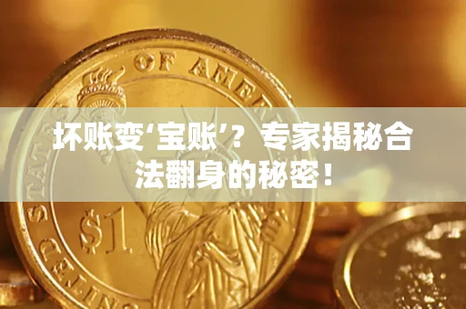 北京坏账变‘宝账’？专家揭秘合法翻身的秘密！